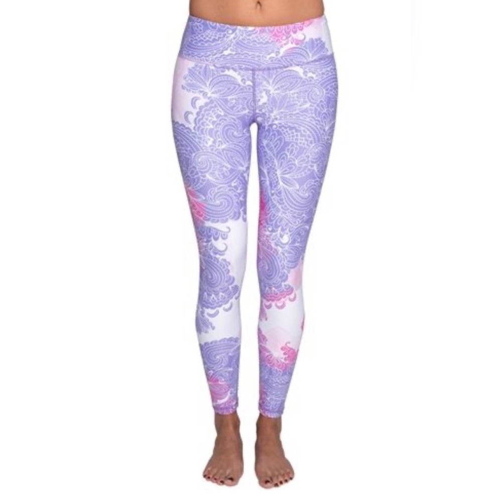 Silver Icing Dreamscape leggings, size S